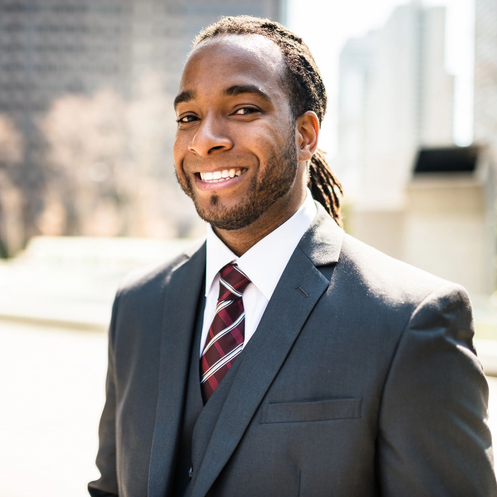Portrait of founder and legal strategist